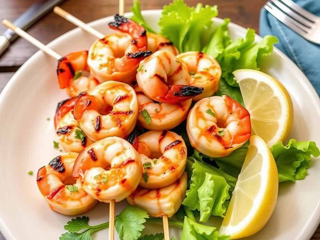 Grilled Shrimp Skewers
